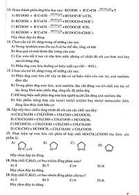 Giải Chi Tiết Câu Hỏi Trắc Nghiệm Khách Quan Hóa Học 12