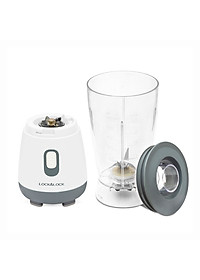 Máy Xay Sinh Tố Lock&Lock EJM436 (250W - 600ml) - Hàng Chính Hãng, Lưỡi Xay Inox 304, Thao Tác Một Chạm Đơn Giản, Chân Đế Chống Trượt - Tặng Kèm Ống Hút Và Cọ Rửa