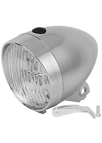 Đèn pha xe đạp phong cách cổ điển 3 đèn LED