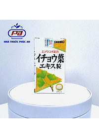 Viên uống bổ não, hổ trợ phòng ngừa tai biến, đột quỵ Ginkgo Biloba Orihiro Nhật Bản 240 viên