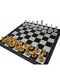 Bộ Cờ Vua Nam Châm Cao Cấp Chính Hãng- Kích Thích Phát Triển Trí Não, Thể Thao Trí Tuệ,  3 Kích thước - MINIIN