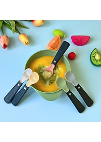 Thìa Tập Ăn Tommee Tippee Easigrip, Dành Cho Bé Từ 6 Tháng - Set 5 Thìa, Tách Lẻ (Giao Màu Ngẫu Nhiên)