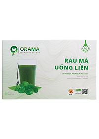 Rau Má Uống Liền Sấy Lạnh Nguyên Chất Hộp Ko Đường (3g*15 gói)  - Mát gan, detox, giảm mụn, giảm cân, giải nhiệt