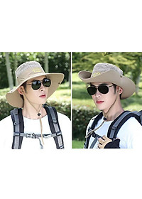 Mũ Nón Vành Che Nắng Chống Tia UV Travellers Có Dây Đeo Tiện Dụng Khi Đi Câu Cá Leo Núi
