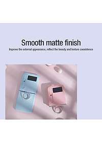 Ốp lưng iRing chống sốc silicon cho Samsung Galaxy Z Flip 4 có nắp đậy bảo vệ Camera hiệu Nillkin Camshield Silky Silicon Case - chống sốc cực tốt, chất liệu cao cấp, trang bị iring đeo tay chống rơi rớt - Hàng nhập khẩu