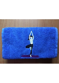 Khăn lau mồ hôi tập Yoga,Khăn cotton thể thao lau siêu  thấm mồ hôi (ảnh và video thực tế)