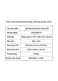 Trụ Đấm Bốc FED - 8725 --- Hàng Chính Hãng