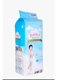 Tã quần Amico nội địa Nhật size XL38+6
