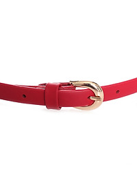 Bộ Thắt Lưng Và Ví Nữ Da Bò Huy Hoàng HT5111-HT3121 (Đỏ)