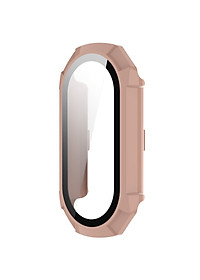 Ốp Case PC Mặt Kính Cường Lực chống va đập cho Xiaomi Mi Band 8 / Xiaomi Mi Band 9 - Hàng Chính Hãng