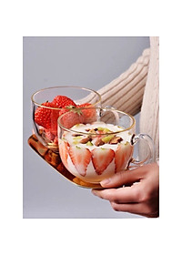 Bộ 2 Ly, Cốc Thuỷ Tinh Hổ Phách Dung Tích Lớn 480ml Cao Cấp Chịu Nhiệt- Hàng Loại 1.  Chính Hãng MINIIN
