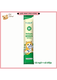 Nơi bán Súp thưởng cho mèo nhiều loại Shizuka - Ciao - Cat Food - Pet Snacks - Masti (15gr)