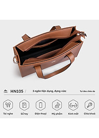 Túi Lata ( Thời trang nữ đơn giản - Túi đeo chéo da HN105 )