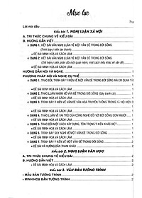 Hướng dẫn nói và viết văn nghị luận xã hội nghị luận văn học lớp 7