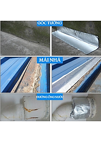 Băng keo chống thấm KG13, chống dột dán siêu dính trên mọi bề mặt, dán mái tôn, tường, ống nước cao cấp dài 5m- Hàng chính hãng