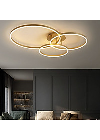 Đèn trần PAPE với 3 chế độ ánh sáng hiện đại trang trí nội thất sang trọng kèm điều khiển [ ẢNH THẬT 100% ].