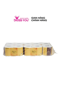 Combo 2 Lốc Giấy vệ sinh Bless You Lamour 2 (Lốc 10 cuộn)