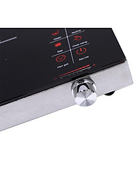[Hàng chính hãng] Bếp Điện Hồng Ngoại Ladomax Ha666 khung tay cầm inox, công suất 2200W