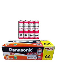 Hộp 60 viên Pin than đỏ AA Panasonic R6DT/4S-V – Hàng Chính Hãng