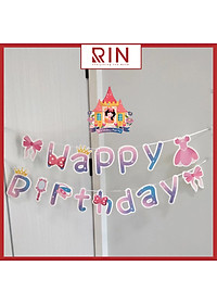 Dây cờ trang trí / Dây cờ treo Sinh nhật – Happy birthday dùng để trang trí nhiều mẫu