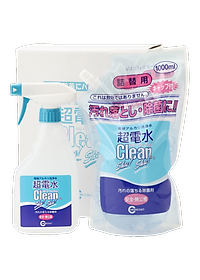 Chai xịt Khử mùi ô tô Clean Shu! Shu! 500mL nước ion kiềm tẩy rửa, diệt khuẩn từ Nhật Bản