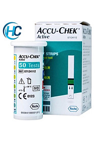 Que Thử Đường Huyết Accu-Chek Active (Hộp 25 - 50 que)