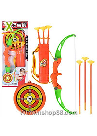Đồ Chơi Bắn Cung Bằng Nhựa Dành Cho Trẻ Em V.2, Đồ Chơi Vận Động Cho Trẻ