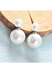 Bông tai nụ ngọc trai phong cách Hàn Quốc