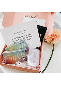 Kính áp tròng xám tây tự nhiên Funkie thương hiệu Angel Eyes đường kính nhỏ có độ từ 0 đến 8