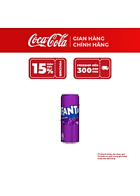 [SALE 11.11] Thùng/Lốc 24 Lon Fanta Nho 320ml – Nước Giải Khát Có Gas, Giải Khát Ngay, Coca-Cola Official Store