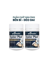 Combo 2 Hộp Tinh Chất Hàu Goodhealth Oyster Plus 60 Viên - Tăng Cường Sinh Lý - Cải Thiện Chất Lượng Tinh Trùng - Hàng Chính Hãng New Zealand