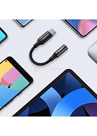 Cổng chuyển đổi Ugreen USB-C to 3.5mm Audio Cable AV161 - Hàng chính hãng
