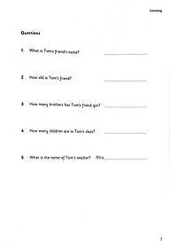 Cambridge English Starters 1 for Revised Exam from 2018 Student's Book