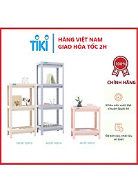 Kệ chữ nhật để đồ đa năng Osaka HOKORI 2 tầng nhựa VIỆT NHẬT cao cấp - Đựng đồ phòng tắm, gia vị, úp chén bát - Hàng chính hãng