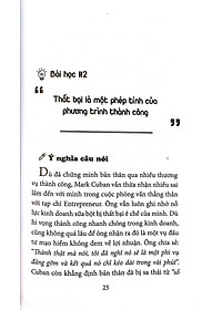 Sách Mark Cuban - 15 Bí Quyết Thành Công Trong Cuộc Đời Và Sự Nghiệp Của Ông Trùm Kinh Doanh Mang Tinh Thần Thể Thao