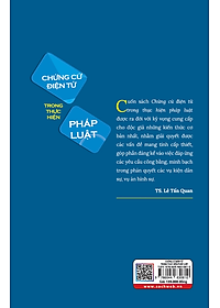 Sách Chứng Cứ Điện Tử Trong Thực Hiện Pháp Luật