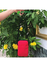 Túi Đựng Điện Thoại Grepaco Đeo Chéo Mini Nam Nữ Unisex Vải Dù Bố Tote Canvas Chống Thấm Nước Có Dây Đeo Nhiều Ngăn Khóa Kéo YKK Thời Trang Hàn Quốc - Hàng Chính Hãng