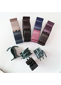 KẸP GẤP TÓC 5 RĂNG NHÁM NHIỀU MÀU GIAO MÀU NGẪU NHIÊN