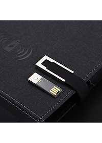 Sổ tay tích hợp sạc dự phòng (8.000 mah) + USB (16GB)-BAOKE/NB2725