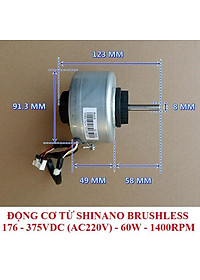 Động cơ từ Brushless phát điện 60w