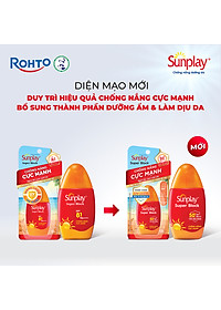 Kem chống nắng Sunplay cực mạnh dạng sữa Sunplay Super Block SPF 81, PA++++ 30g
