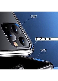 Ốp lưng cho iPhone 12 Pro Max (6.7) hiệu Likgus Hybrid Tpu Pc trong suốt (không ố màu) - Hàng nhập khẩu