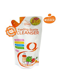 Bộ Nước Rửa Bình Sữa + Dụng Cụ Vệ Sinh Bình Sữa Đa Năng Wesser