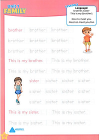 Luyện Viết Và Học Từ Vựng Tiếng Anh Lớp 1 - Notebook _ABB