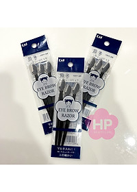 Dao Cạo Lông Mày Cán Dài Kai Groom 38531-HC1161