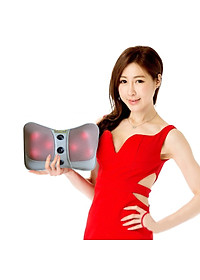 Gối massage thư giãn hồng ngoại ayosun 6 bi