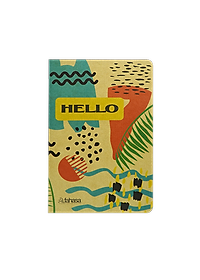 Combo 5 Tập Sinh Viên 4 Ly Ngang 200 Trang ĐL 70g/m2 - FAHASA - Bìa Kraft (Mẫu Màu Giao Ngẫu Nhiên)