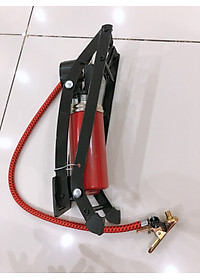 Dụng cụ bơm hơi bánh xe đạp chân đa năng mini dùng cho xe đạp, xe máy 