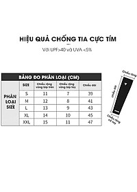Ống Găng Cánh Tay Che Nắng Chống Tia cực tím Cycling đạp xe đạp chất liệu vải thoáng khí, thấm hút mồ hôi (nhiều size) Mai Lee