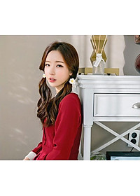 Combo 5 Dây Chun Cặp Tóc Hoa Cúc Nhiều Mẫu